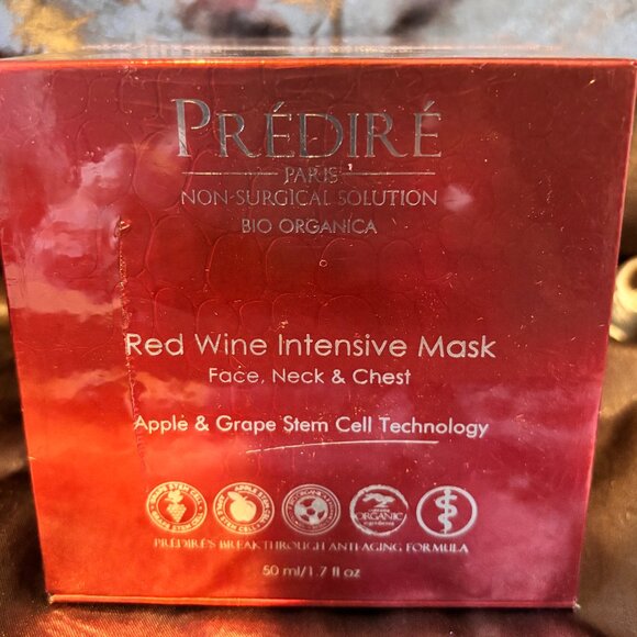 PREDIRE PARIS Red Wine Intensive Cream Face, Neck Chest, 50ml New 5 AVAIL - Picture 1 of 4